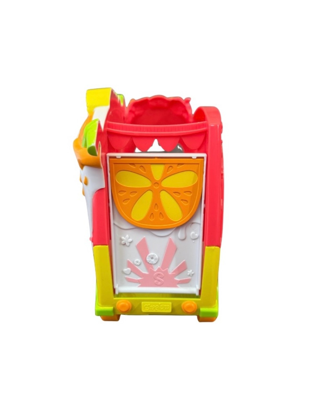 Shopkins Pink Hair Doll with Pink and Yellow Play Van - Picture 5 of 11